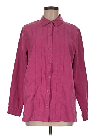 Studio Works Long Sleeve Button-Down Shirt (view 1)