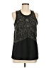 Sanctuary 100% Polyester Black Sleeveless Blouse Size M - photo 1