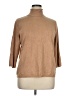 Chico's Brown Short Sleeve Turtleneck Size XL (3) - photo 1