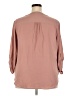 Maurices Pink 3/4 Sleeve Blouse Size XXL - photo 2