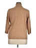 Chico's Brown Short Sleeve Turtleneck Size XL (3) - photo 2