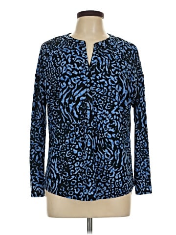 Dana Buchman Long Sleeve Blouse (view 1)