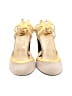 Prada 100% Leather Color Block Yellow Gold Vintage Heels Size EU 35 - photo 2