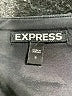 Express Solid Black Formal Skirt Size 8 - photo 4