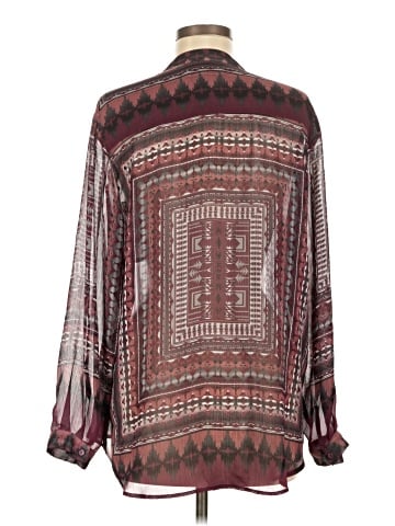 Staring at Stars Long Sleeve Blouse (view 2)