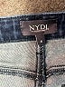 NYDJ Chevron-herringbone Blue Jeans Size 4 - photo 4
