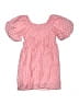 Speechless 100% Polyester Hearts Pink Dress Size 8 - photo 1