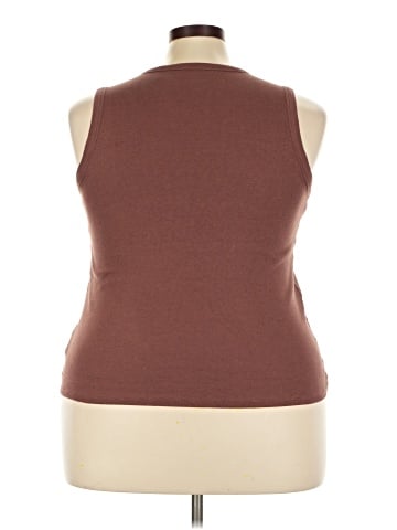 a.n.a. A New Approach Sleeveless T-Shirt (view 2)