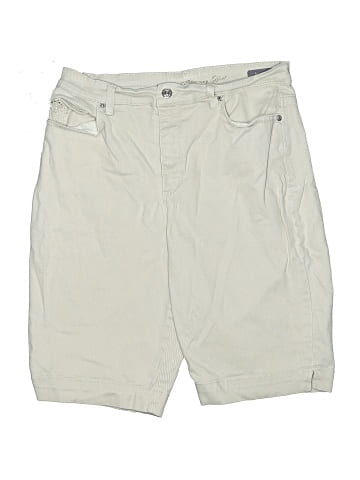 Gloria Vanderbilt Khaki Shorts (view 1)