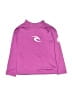 Rip Curl Purple Rash Guard Size 4 - photo 1