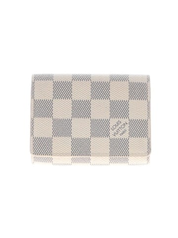 Louis Vuitton Canvas Damier Azur Card Holder (view 1)