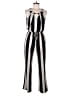 En Focus Studio Stripes Ivory Jumpsuit Size 6 - photo 1