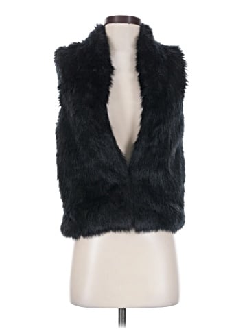 Express Faux Fur Vest (view 1)