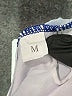 Unbranded Print Blue Swimsuit Top Size M - photo 3