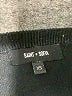 Saint + Sofia 100% Cotton Black Pullover Sweater Size XS - photo 7