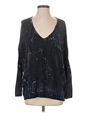 Halston Heritage 3/4 Sleeve T-Shirt (view 1)
