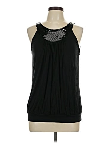 August Silk Sleeveless Blouse (view 1)