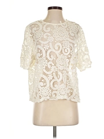 NANETTE Nanette Lepore Short Sleeve Blouse (view 1)