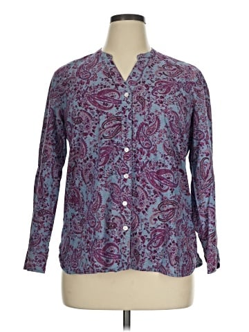 Laura Scott Long Sleeve Blouse (view 1)
