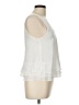 Parker 100% Polyester White Sleeveless Blouse Size L - photo 4