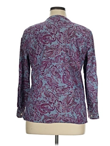 Laura Scott Long Sleeve Blouse (view 2)