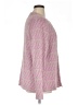 Sigrid Olsen Tweed Pink Silk Blazer Size XL - photo 4