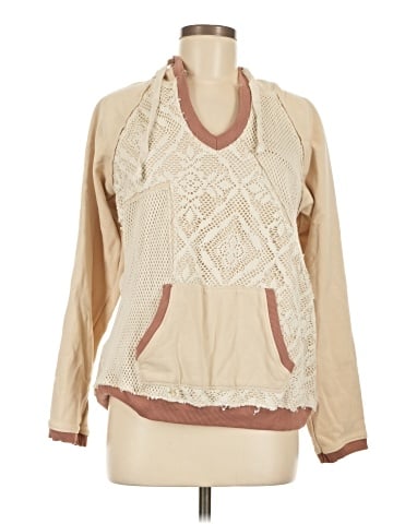 Hem & Thread Pullover Sweater (view 1)