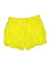Athleta 100% Linen Solid Yellow Shorts Size L - photo 2