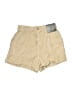 Denim Co Solid Tan Khaki Shorts Size S - photo 1