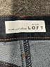 Ann Taylor LOFT Chevron-herringbone Blue Jeans Size 29 waist - photo 4