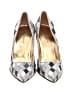 Dolce & Gabbana Houndstooth Silver Heels Size EU (IT) 40 / US 10 - photo 2