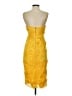 Lulus 100% Polyester Floral Yellow Cocktail Dress Size XS - photo 2