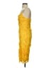 Lulus 100% Polyester Floral Yellow Cocktail Dress Size XS - photo 5