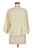 MELLODAY 100% Polyester Ivory 3/4 Sleeve Top Size M - photo 1