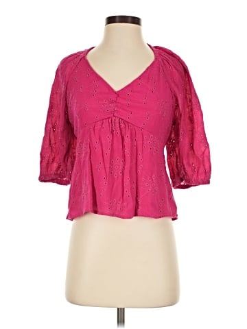 Sofia Jeans by Sofia Vergara 3/4 Sleeve Blouse (view 1)