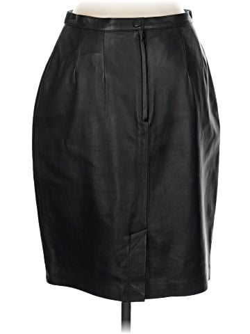 Pendleton Leather Skirt (view 2)