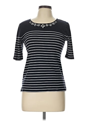 Ann Taylor 3/4 Sleeve T-Shirt (view 1)