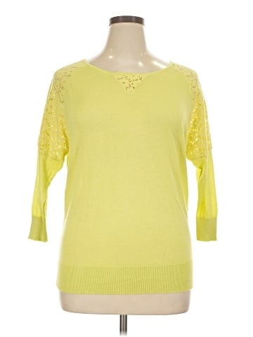 August Silk Pullover Sweater (view 1)