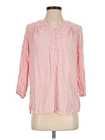 St. John's Bay 3/4 Sleeve Button-Down Shirt (view 1)