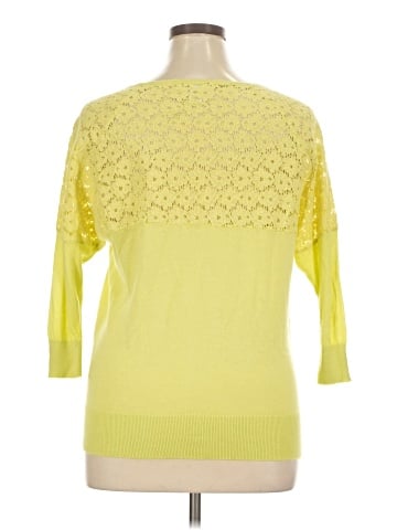 August Silk Pullover Sweater (view 2)