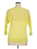 August Silk Yellow Pullover Sweater Size XL - photo 2