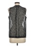 Vince Camuto 100% Polyester Gray Sleeveless Blouse Size M - photo 2