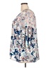 Rose + Olive 100% Polyester Blue 3/4 Sleeve Blouse Size 2X - photo 5