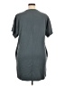 Athleta Solid Gray Casual Dress Size XL - photo 2