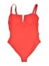 Assorted Brands Hearts Red One Piece Swimsuit Size L - photo 2