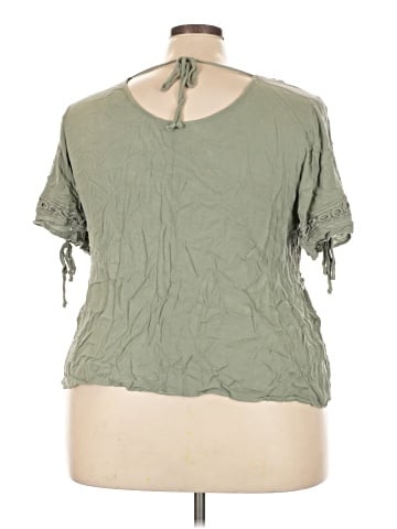 Maurices Short Sleeve Blouse (view 2)