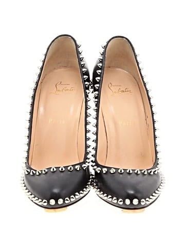 Christian Louboutin Leather Dorispiky 95mm Pumps (view 2)