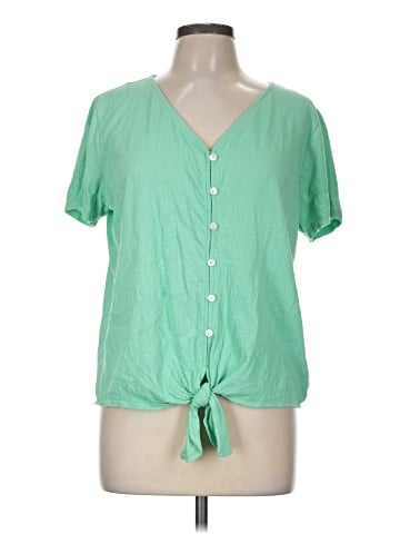 Talbots Short Sleeve Blouse (view 1)