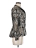 Lafayette 148 New York 100% Polyester Silver Blazer Size M (estimated) - photo 4