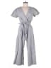 J.Crew Solid Gray Jumpsuit Size 8 (petite) - photo 1